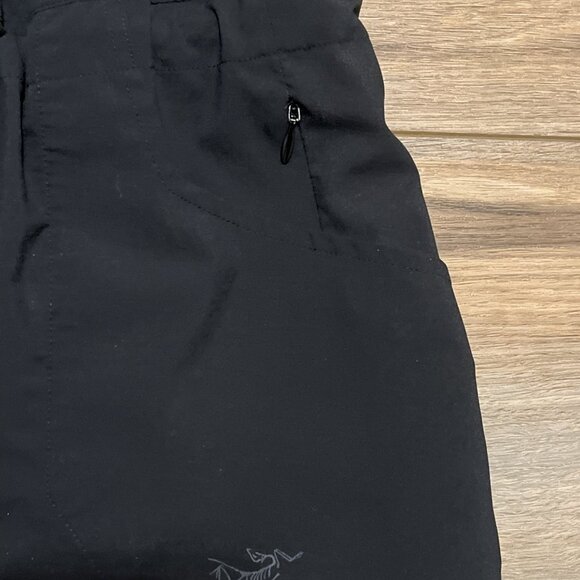 Arc’teryx Contenta Dress SZ Small Black Lightweight Shift Cinch Waist Sleeveless - Picture 8 of 10